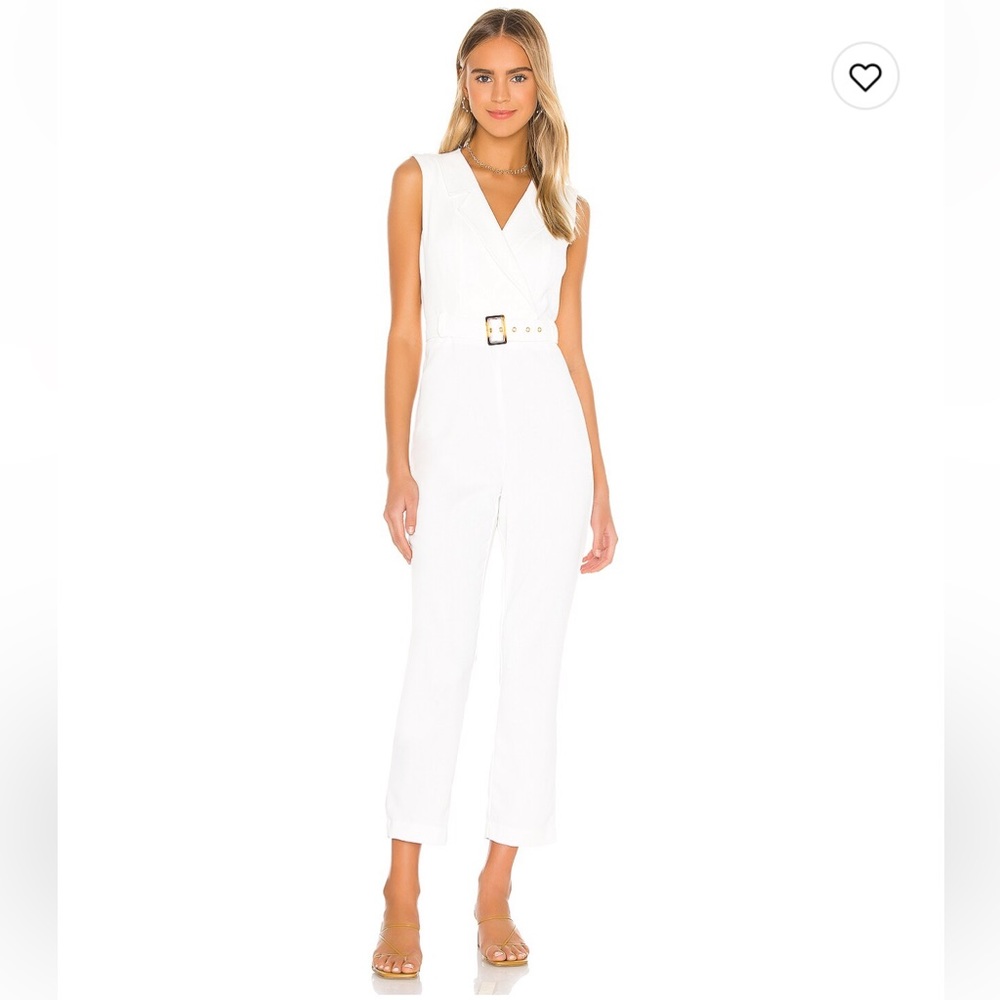 Bardot white jumpsuit
